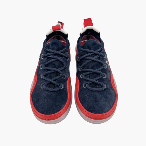 Christian Louboutin Arpoador Navy Drawstring Sock Sneakers Size 37 US 7 Women's - Picture 3 of 15